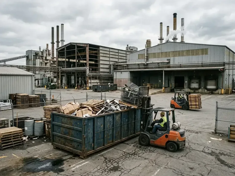 industrial-factory-scrap-conta-003 — frequently asked questions, Cheap Roll-off Dumpster Rentals in Barron, WI